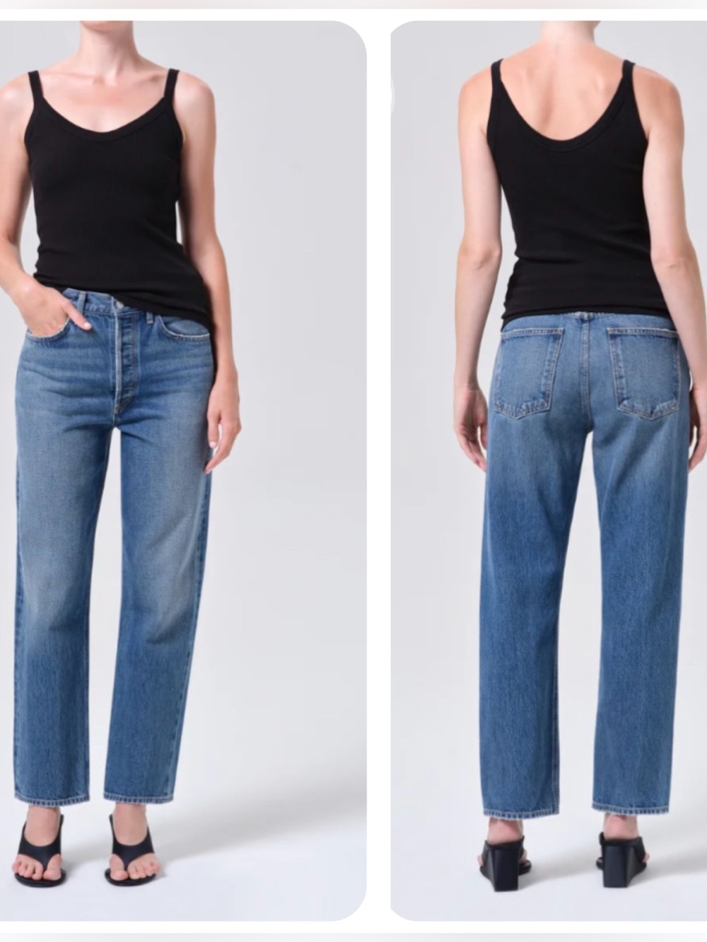 Agolde Jeans Women’s 32 Imagine 90’s Mid Rise Loose Fit Straight Leg LIKE NEW!